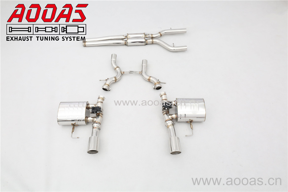Jaguar Xe 3.0T    All SS304 / Valvetronic Catback System